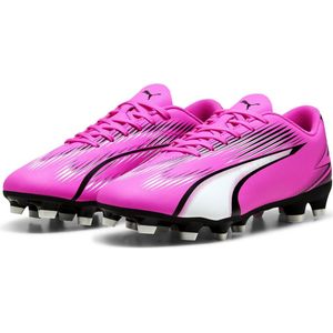 PUMA ULTRA PLAY FG/AG Heren Sportschoenen - Poison Pink-PUMA White-PUMA Black - Maat 42