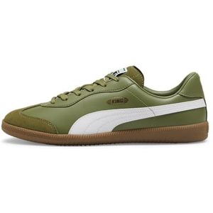 PUMA Unisex King 21 It voetbalschoen, Olijfgroen PUMA Wit, 39 EU