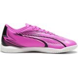PUMA Unisex Ultra Play It voetbalschoen, Poison Pink PUMA Wit PUMA Zwart, 43 EU