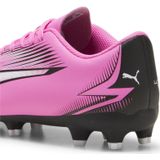 Puma Ultra Play FG/AG Jr. Voetbalschoenen Roze/Wit/Zwart