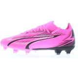 PUMA Ultra Match Fg/Ag WN's voetbalschoen voor dames, Poison Pink PUMA Wit PUMA Zwart, 38 EU