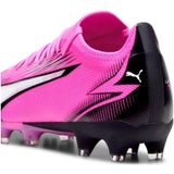 Puma Ultra Match FG/AG voetbalschoenen roze/wit/zwart