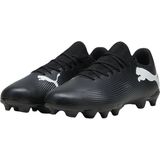 PUMA FUTURE 7 PLAY FG/AG Heren Sportschoenen - Puma Black-Puma White - Maat 42.5