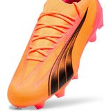 Puma - Ultra Ultimate - Voetbalschoenen - Zwart - Gerecycled Materiaal
