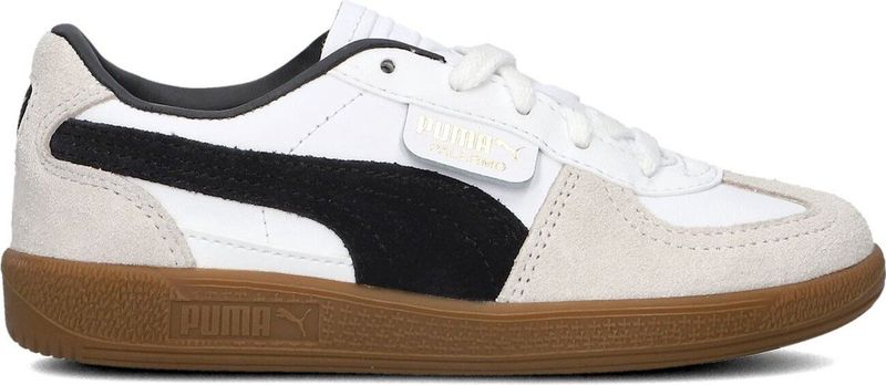 PUMA - Palermo - Sneakers - Grijs/Wit - Leer