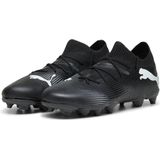 Puma Future 7 Match FG/AG Jr. Voetbalschoenen Zwart/Wit