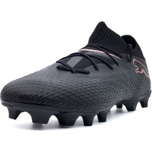 PUMA Heren Future 7 PRO FG/AG voetbalschoen, zwart-koperen roos, 9 UK, Puma Zwarte koperen roos, 43 EU