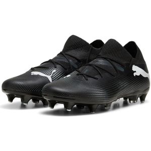 PUMA Heren Future 7 Match Mxsg Voetbalschoen, Puma Zwart Puma Wit, 42 EU