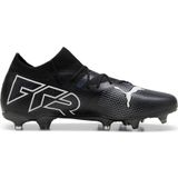 PUMA Future 7 Match Fg/Ag voetbalschoen voor heren, Puma Zwart Puma Wit, 43 EU