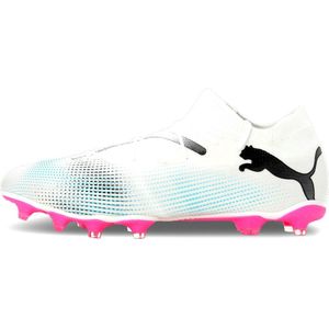 Puma Future 7 Match FG/AG für Herren, weiß, Gr. 44 ½ EU / 10 UK