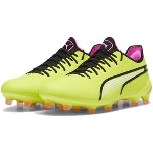 Puma - King Ultimate - Voetbalschoenen - Zwart - Gerecycled Materiaal