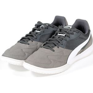 PUMA Unisex's King Top It Voetbalschoen, Shadow Grey PUMA Wit Glacial Grijs, 48.5 EU