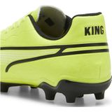 PUMA King Match Gras / Kunstgras Voetbalschoenen (MG) Kids Geel Zwart Roze