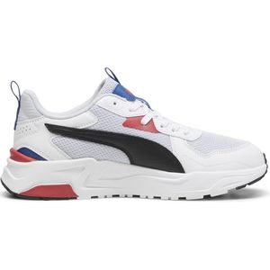 Puma Trinity Lite Sneakers Lichtgrijs/Zwart/Wit/Rood