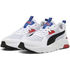 Puma Trinity Lite Sneakers Lichtgrijs/Zwart/Wit/Rood