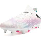 PUMA Future 7 Pro IJzeren-Nop Voetbalschoenen (SG) Wit Roze Zwart