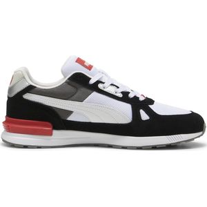 PUMA Graviton Pro Unisex Sneakers - PUMA Black-PUMA White-Cast Iron-For All Time Red - Maat 44.5