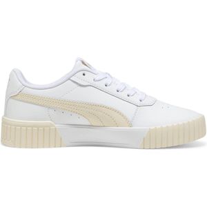 PUMA Carina 2.0 Sneaker dames,Puma White Sugared Amandel PUMA Gold,40 EU