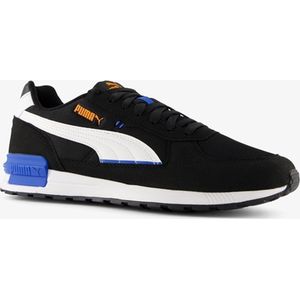 Puma Graviton sneakers zwart/wit/kobaltblauw/oranje