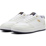 Puma Court Classic sneakers wit/lichtgrijs/donkerblauw