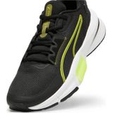 PUMA PWRFrame TR 3 Heren Sportschoenen - PUMA Black-Olive Green-Lime Pow - Maat 44.5