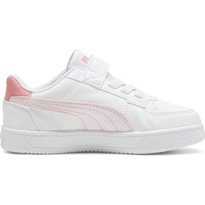 PUMA CAVEN 2.0 JR Sneaker, Wit-Whisp van Pink-PASSIONFRUIT, 3 UK, Puma Witte Whisp van Roze Passievrucht, 35.5 EU