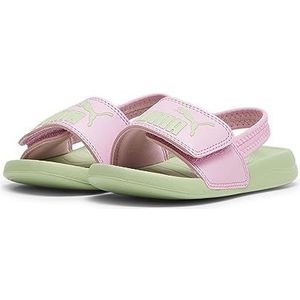 PUMA Uniseks kinderen Popcat 20 Backstrap AC Inf glijdende sandalen, Roze Lilac Pure Green, 25 EU