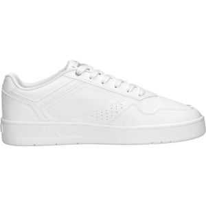 PUMA Court Classic Unisex Sneakers - PUMA White-PUMA Gold - Maat 42