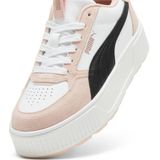 PUMA Karmen Rebelle Sd Sneaker voor dames, Puma Witte PUMA Zwarte Rozenkwarts, 37 EU