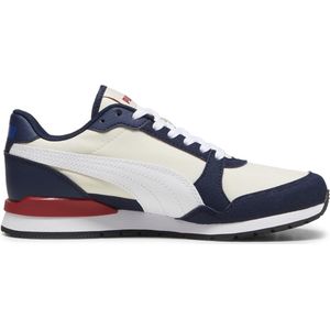 PUMA Uniseks kinderen St Runner V3 NL Jr Sneakers, Sugared Almond PUMA White Club Navy Club Red Kobalt Glaze, 38.5 EU