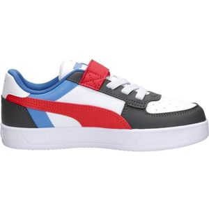 Puma Caven 2.0 Block Sneakers Wit/Rood/Blauw