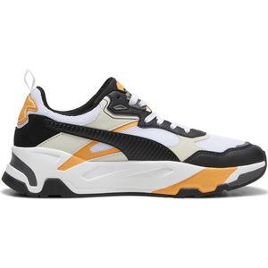 Puma Trinity Sneakers Wit/Zwart/Lichtgrijs/Oranje