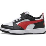 PUMA Rebound V6 Lo AC Sneakers - Zwart - PU en Textiel