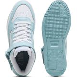 PUMA Carina Street Mid Dames Sneakers - PUMA White-Turquoise Surf - Maat 38