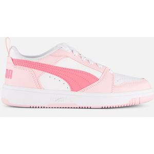 Puma Rebound V6 LO JR für Kinder, weiß, Gr. 37 EU / 4 Kids UK