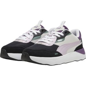 PUMA Runtamed Platform Dames Sneakers - Strong Gray-Grape Mist-PUMA White-Crushed Berry-Eucalyptus - Maat 40
