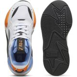 PUMA RS-X Sneakers Kids Wit Lichtblauw Zwart Oranje