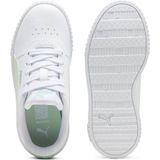 PUMA Carina 2.0 Ps Sneaker meisjes, PUMA WHITE-GREEN ILLUSION-PURE GREEN, 31 EU