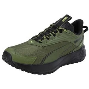 PUMA Unisex's Extend Lite Trail Road Running Schoen, Olijfgroen PUMA Zwart, 44 EU