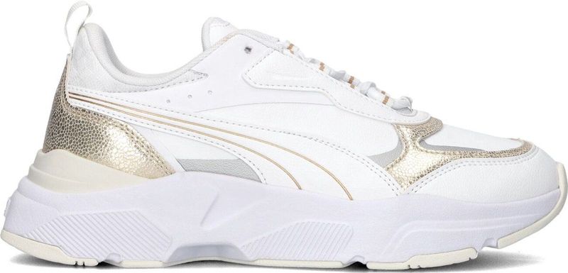 PUMA - Cassia - Sneakers - Goud/Zilver/Wit