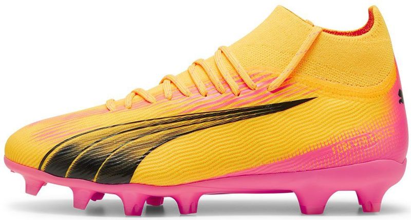 PUMA Ultra Pro Fg/AG - Voetbalschoenen - Sun Stream/PUMA Black Sunset Glow - Uniseks