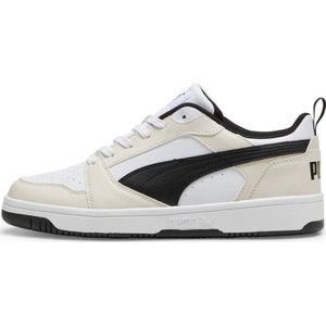 Puma Rebound V6 Low Sneakers Wit/Zwart/Offwhite
