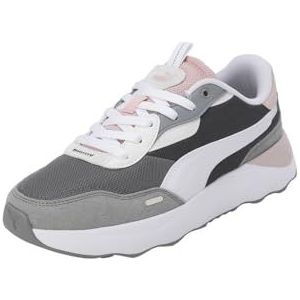 Puma Womens Runtamed PlatformSneaker, Stormachtige leisteenwit-minerale grijs-rozenkwarts-Rosebay, 38 EU