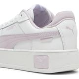 PUMA Carina Street sneakers voor jongeren PUMA White-Grape Mist 38.5 EU