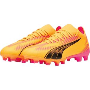 Puma - Ultra Match - Voetbalschoenen - Oranje - Lichtgewicht Mesh - GripControl