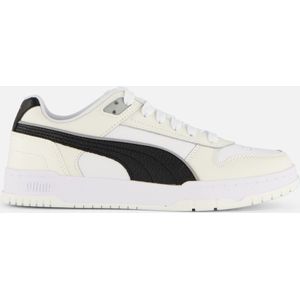 PUMA RBD Game Low Unisex Sneakers - PUMA White-PUMA Black-Vapor Gray