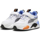 Puma RS-X sneakers wit/lichtblauw/oranje