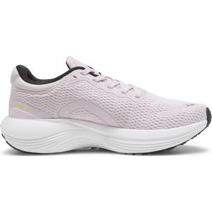 PUMA Scend Pro hardloopschoen unisex, Grape Mist PUMA Zwart Lime Pow, 39 EU