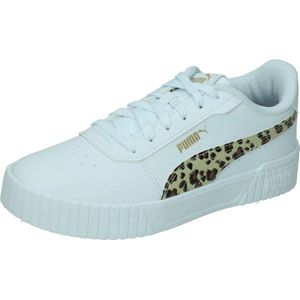 Puma Carina 2.0 Animal Sneakers Wit/Beige/Bruin