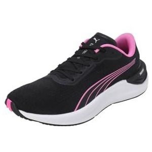 PUMA Dames Electrify Nitro 3 WNS Road Running Shoe, Zwart-Poison Roze, 6 UK, Puma Zwart Poison Roze, 39 EU